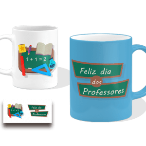Caneca de Porcelana Dia dos Professores - CN0976