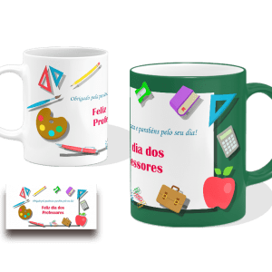 Caneca de Porcelana Dia dos Professores - CN0981
