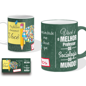 Caneca de Porcelana Dia dos Professores - CN1614