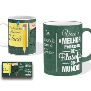 Caneca de Porcelana Dia dos Professores - CN1616