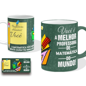 Caneca de Porcelana Dia dos Professores - CN1617