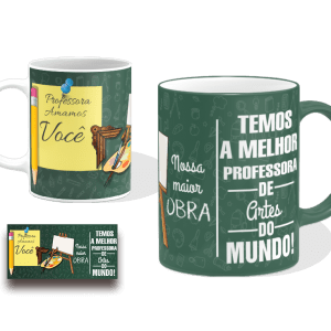 Caneca de Porcelana Dia dos Professores - CN1618