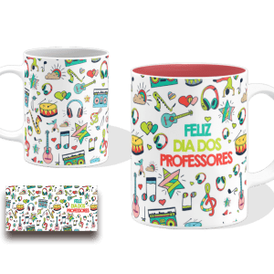 Caneca de Porcelana Dia dos Professores - CN2296