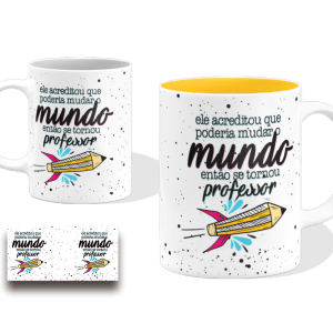 Caneca de Porcelana Dia dos Professores - CN2297