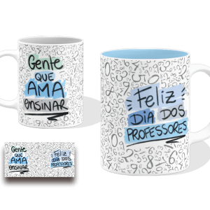 Caneca de Porcelana Dia dos Professores - CN2298