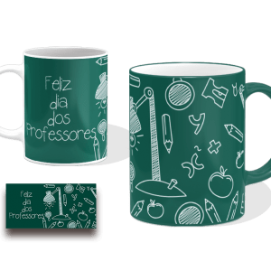 Caneca de Porcelana Dia dos Professores - CN2301