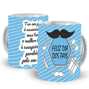Caneca de Porcelana Pai Essencial