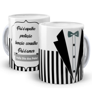Caneca de Porcelana Pai É Amor