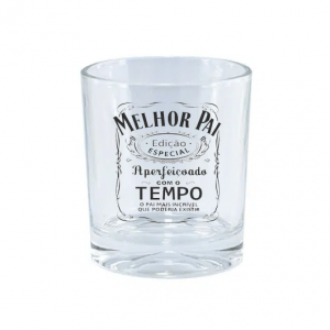 Copo de Whisky Importado de Vidro Cristal - Várias estampas
