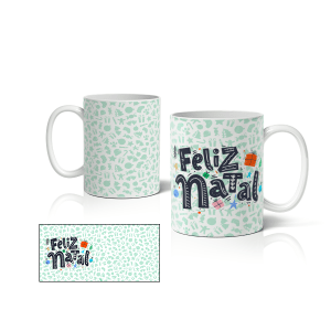 Caneca de Natal Personalizada - CANN0102