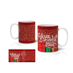 Caneca de Natal Personalizada - CANN0105