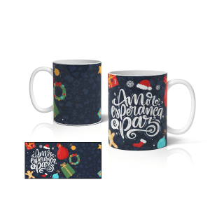 Caneca de Natal Personalizada - CANN0106