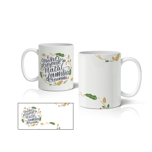 Caneca de Natal Personalizada - CANN0112