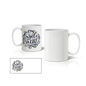 Caneca de Natal Personalizada - CANN0117