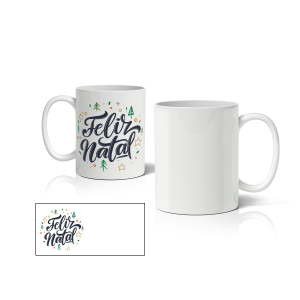 Caneca de Natal Personalizada - CANN0118