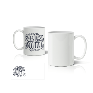 Caneca de Natal Personalizada - CANN0119