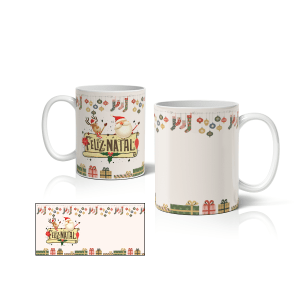 Caneca de Natal Personalizada - CANN0203