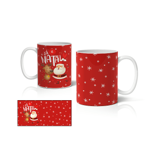 Caneca de Natal Personalizada - CANN0207