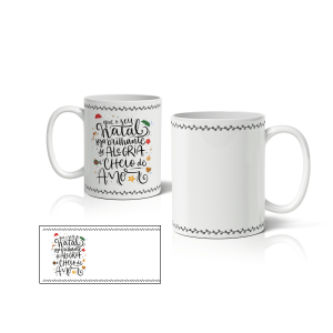 Caneca de Natal Personalizada - CANN0208