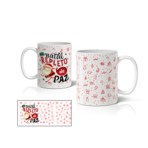 Caneca de Natal Personalizada - CANN0210