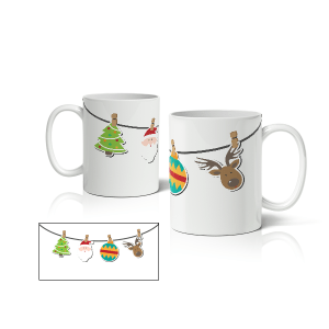 Caneca de Natal Personalizada - CANN2003