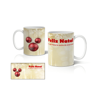 Caneca de Natal Personalizada - CANN2004