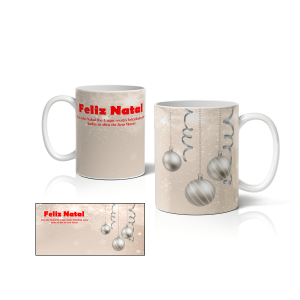 Caneca de Natal Personalizada - CANN2010