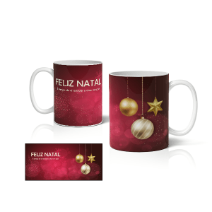 Caneca de Natal Personalizada - CANN2102