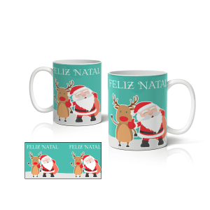 Caneca de Natal Personalizada - CANN2114