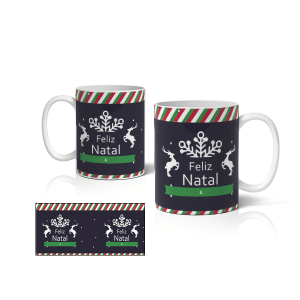 Caneca de Natal Personalizada - CANN2115
