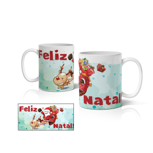 Caneca de Natal Personalizada - CANN2117