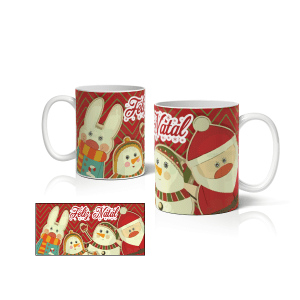Caneca de Natal Personalizada - CANN2118