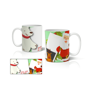 Caneca de Natal Personalizada - CANN2194