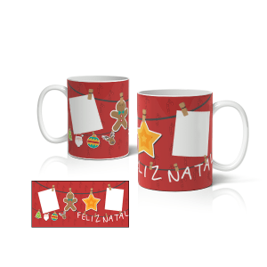 Caneca de Natal Personalizada - CANN2195